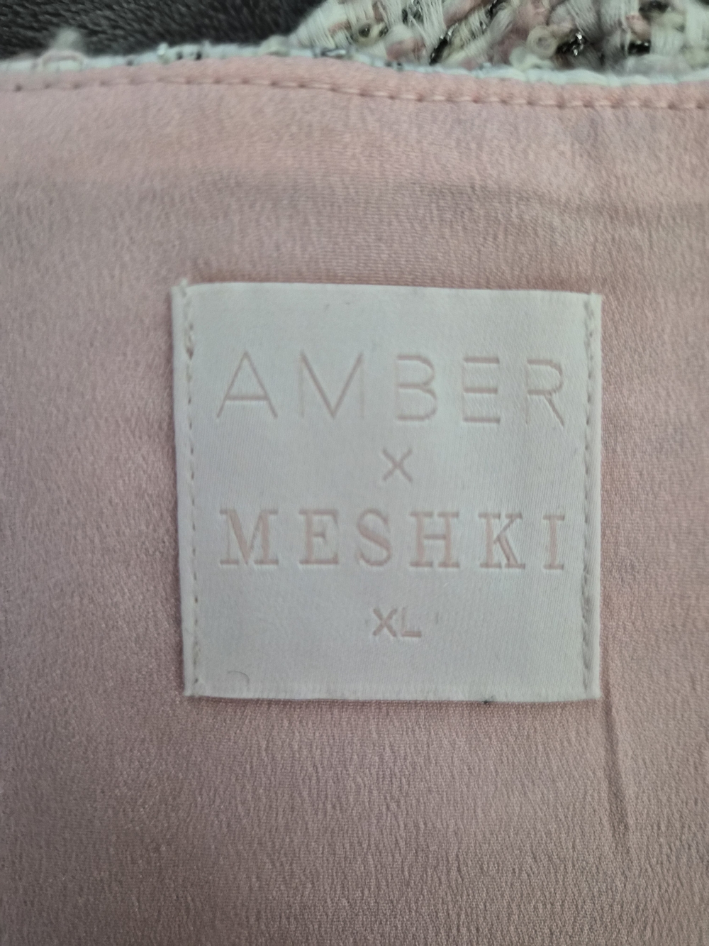 Meshki Pink Crop Top - Amber x Meshki Collaboration